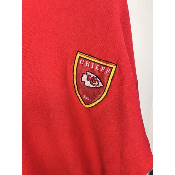 Vintage Kansas City Chiefs Crewneck Sweatshirt Unisex Size XL Red Yellow - Picture 2 of 9